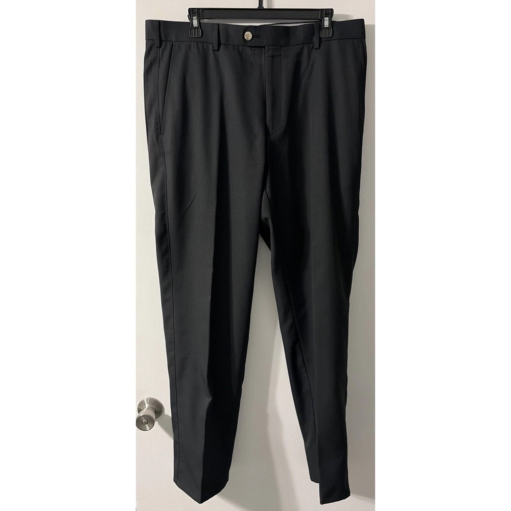 Peter Millar Crown Sport Performance Trouser Pants Men's 36 x 32 - Black